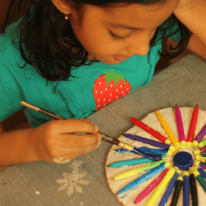 Fine Arts Special Coaching at Samashti International School, Hyderabad