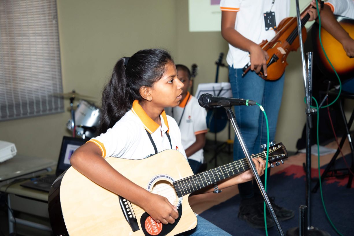 International Music Day at Samashti International School, Hyderabad